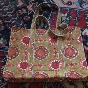 Colorful cotton tote bag -Rashid for Khazana